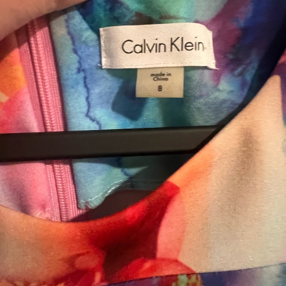 Multicolor flowered Calvin Klein Dress - Picture 3 of 3